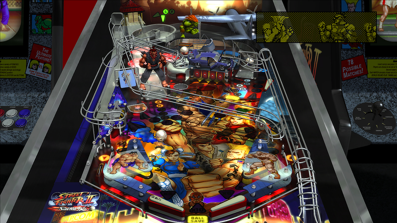 Illustration for article titled Pinball FX Gets Super Street Fighter II Turbo Table